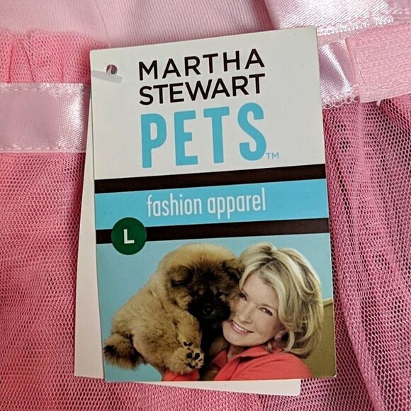 Martha Stewart Pets Pink Witch Costume Dress With Hat Dog Size L NWT - Picture 3 of 5